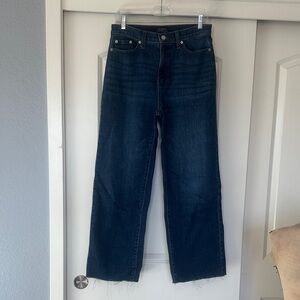 Dark Blue Denim Jeans